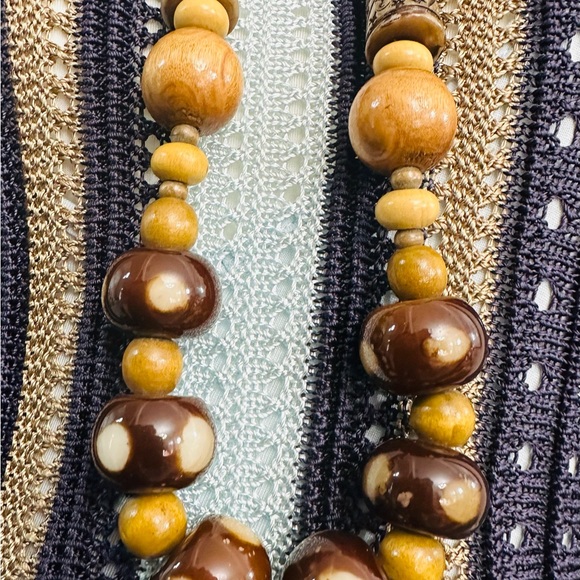 Chicos wooden fall, color, statement, necklace, unique - Picture 4 of 16